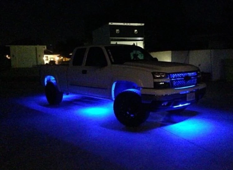 24" Flexible IP68 Waterproof Ultra High Power Flexible Light Strips CREE LED Blue - Image 8