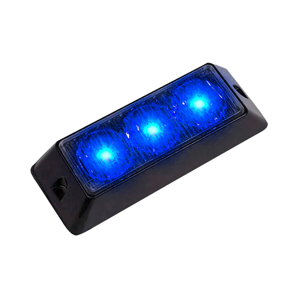 Universal 3-Watt 12 Function 3 LED Emergency Flashing Strobe Light - Multiple Colors - Image 15