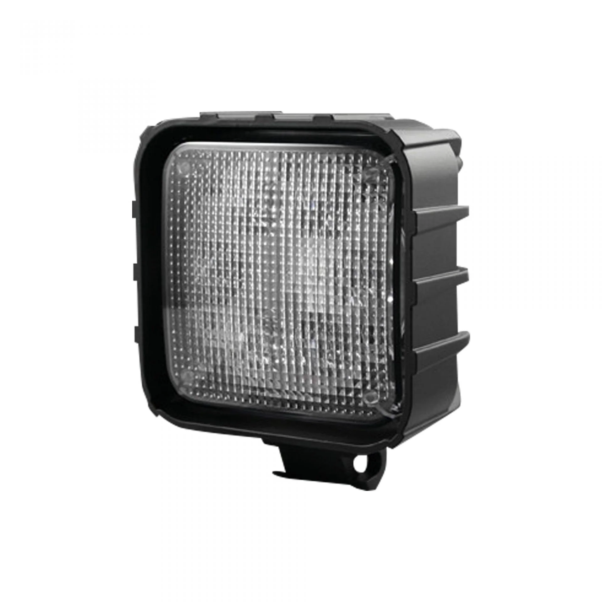 3500 Lumen Driving Light Kit 6000K 6 LEDs Chrome Square Housing Clear