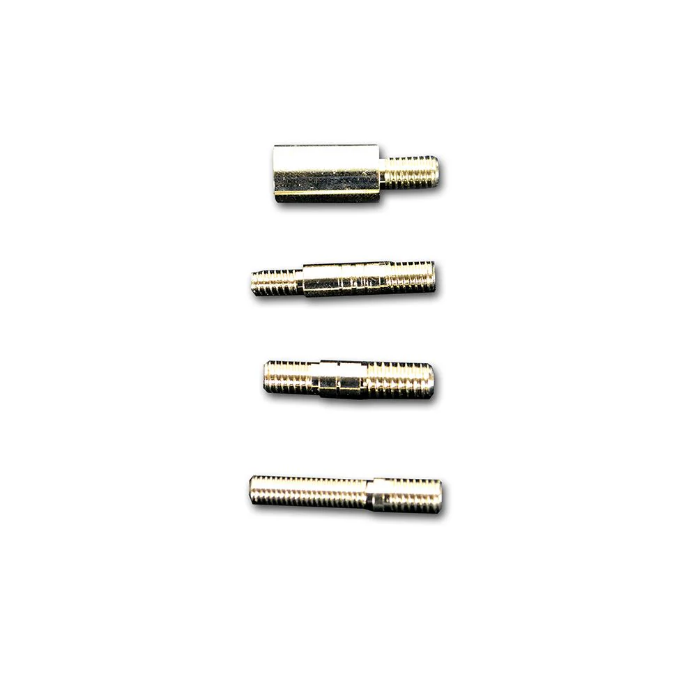 .50 Cal Bullet Antenna (Fits OEM Factory Threaded Antenna) in White with Red Tip - Image 3