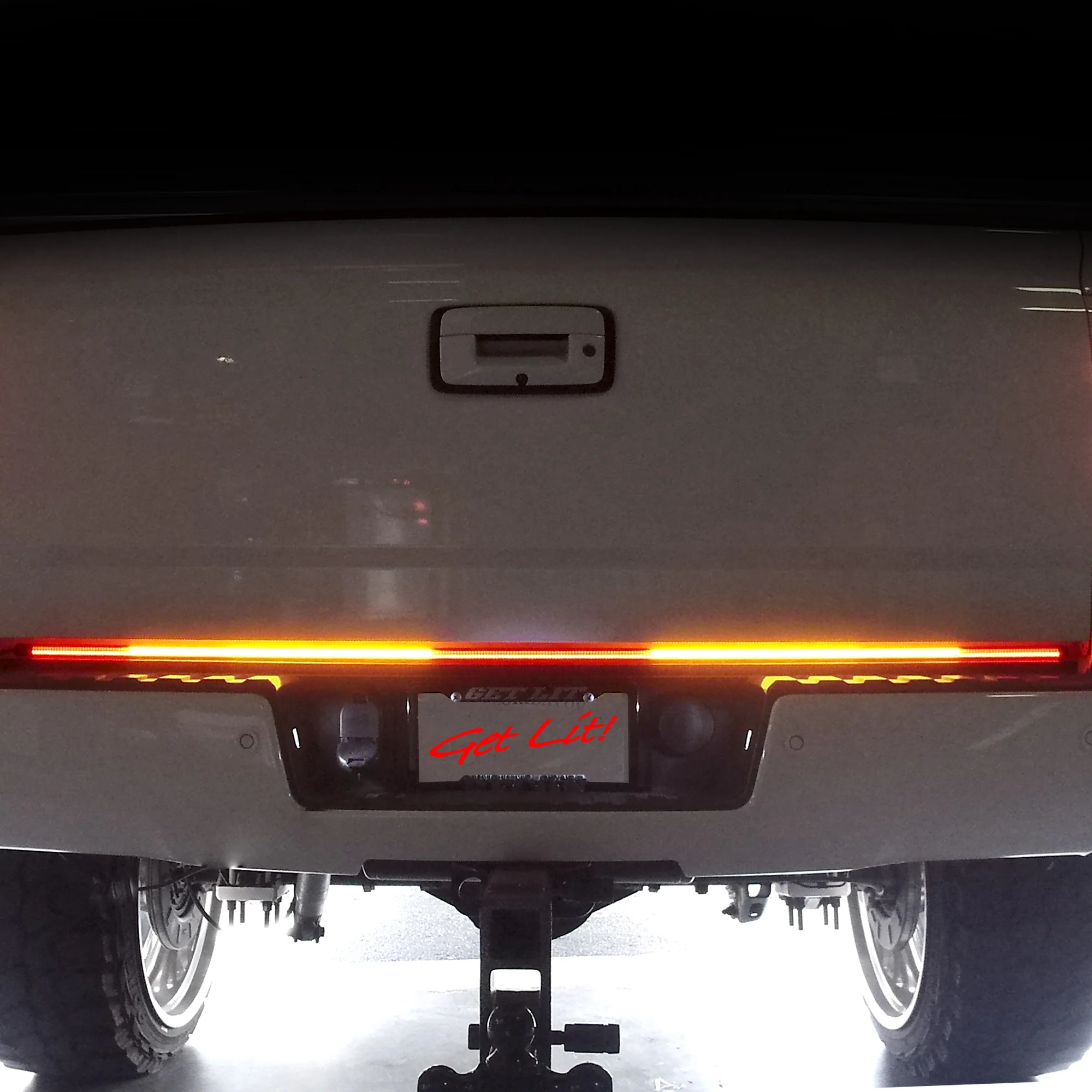 "Dual Row" Tailgate Bar High Power LED Scanning Amber Signals, Brake & Reverse Lights - Multiple Sizes - Image 8