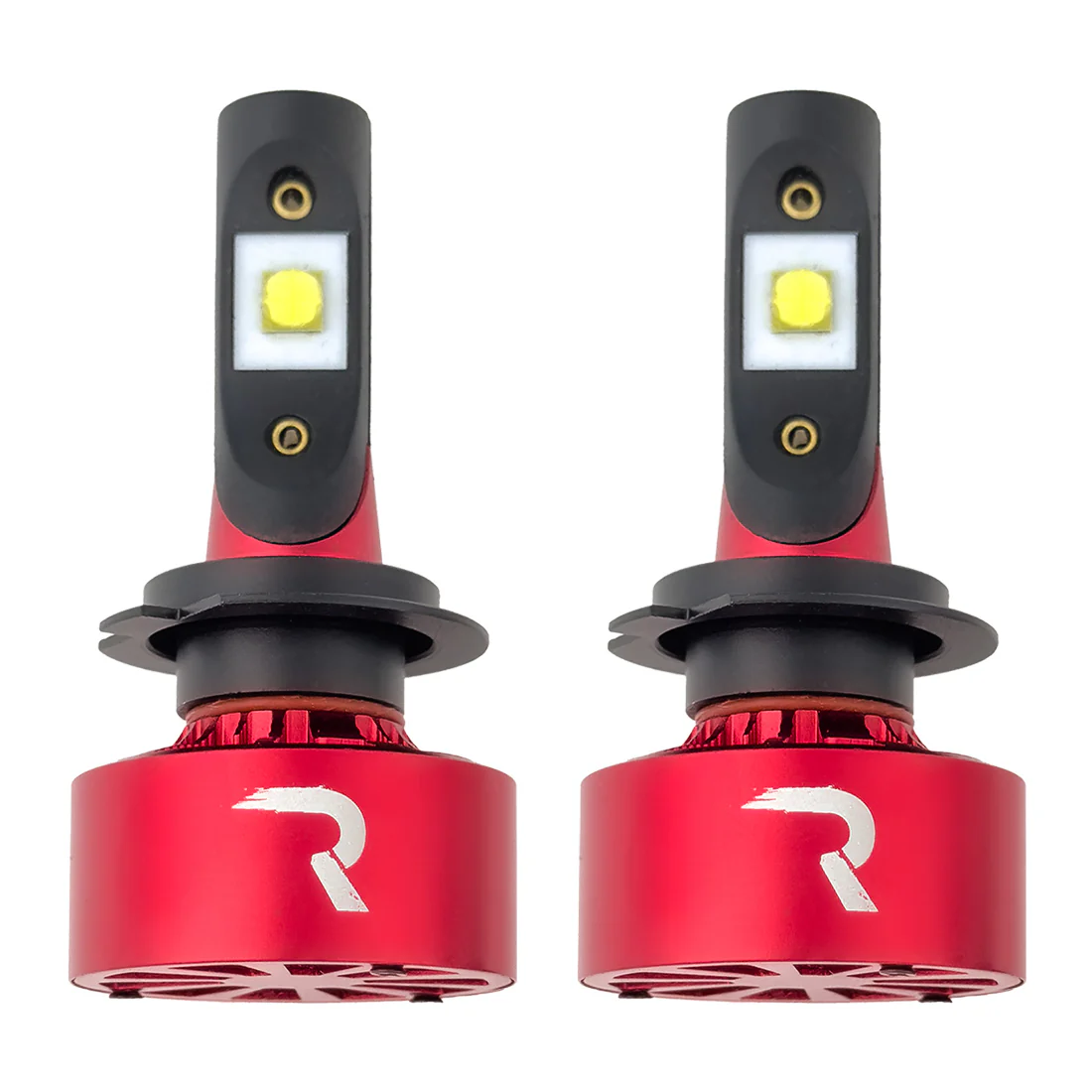 9005 12V Ultra High-Power 60-Watt LED Headlight Bulbs Single Beam 6000K Color