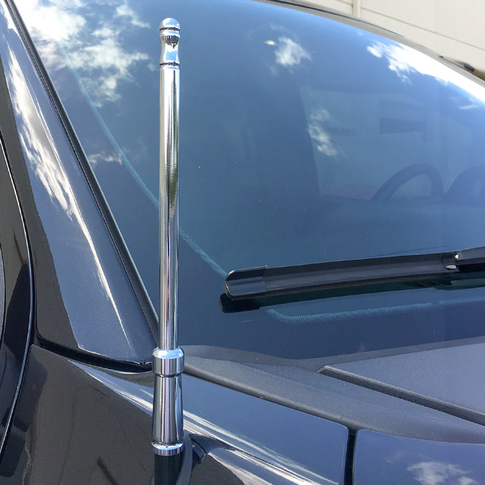Aluminum 8" Antenna Mast (Fits OEM Factory Threaded Antenna) Multiple Colors - Image 11