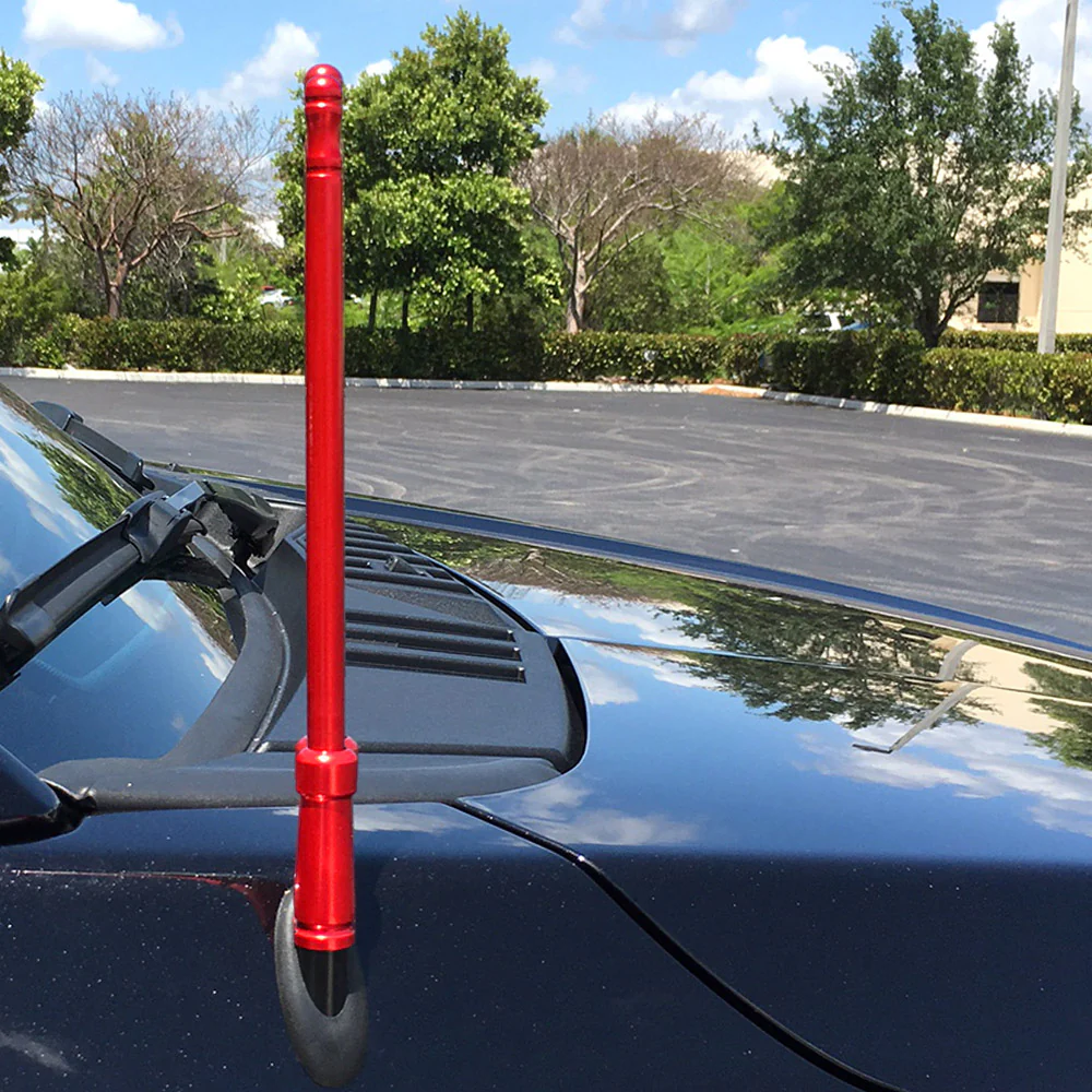Aluminum 8" Antenna Mast (Fits OEM Factory Threaded Antenna) Multiple Colors - Image 26