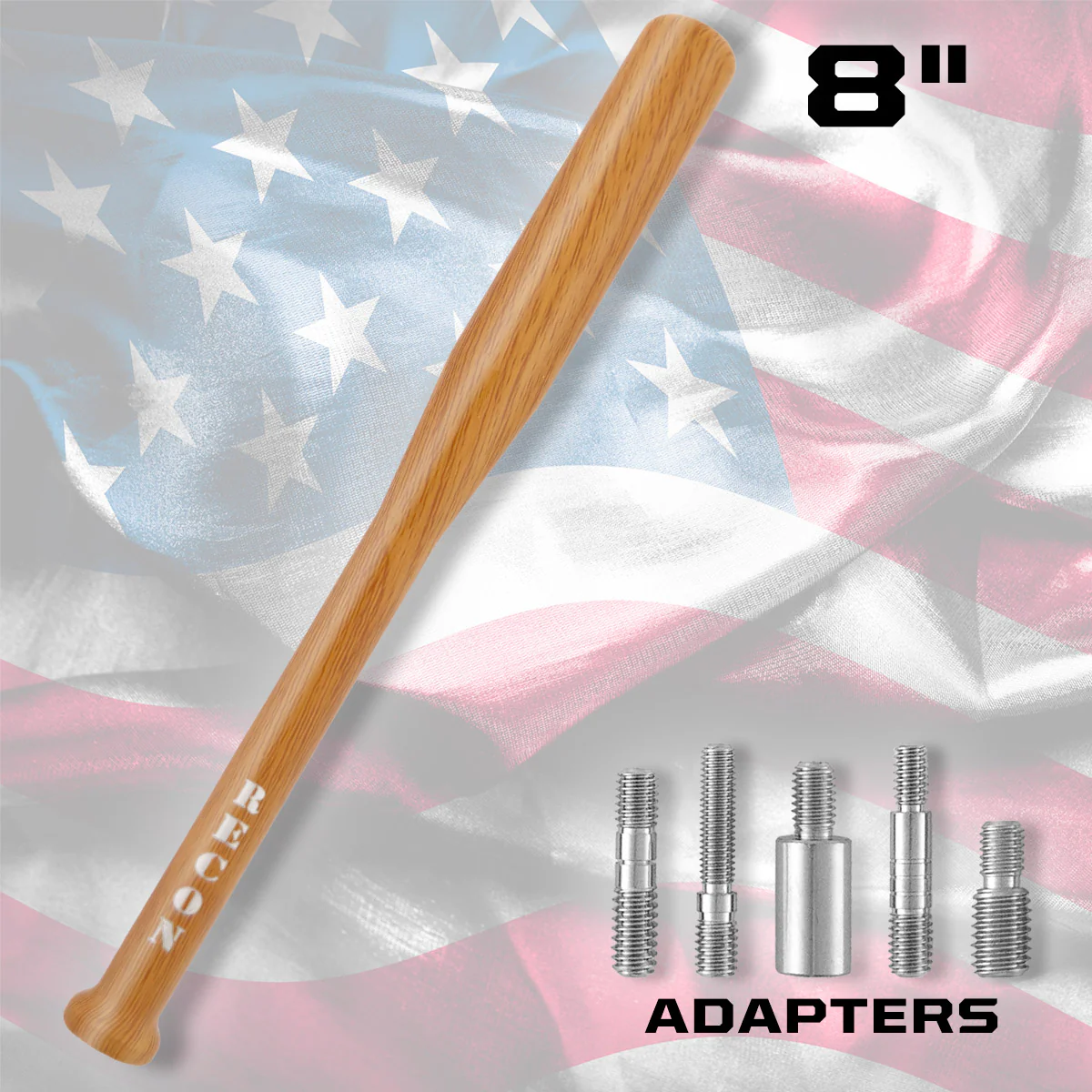 Baseball Bat Aluminum 8" Antenna (Fits OEM Factory Threaded Antenna) Multiple Colors - Image 2