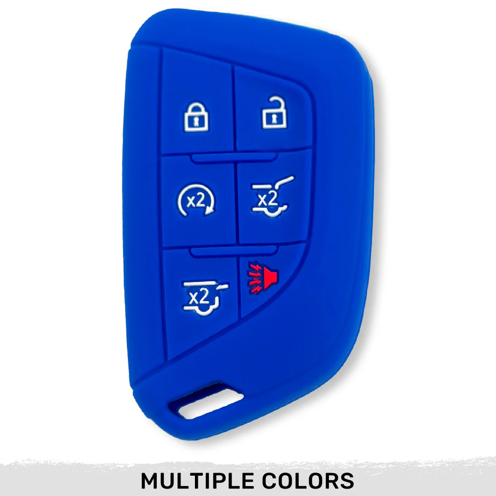 Cadillac 21-25 Escalade 100% Silicone Rubber Key Fob Cover Premium Quality - Multiple Colors - Image 3