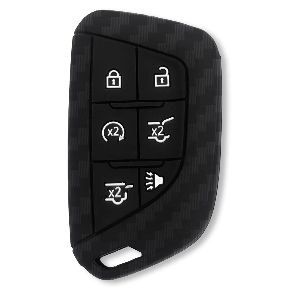 Cadillac 21-25 Escalade 100% Silicone Rubber Key Fob Cover Premium Quality - Multiple Colors - Image 40
