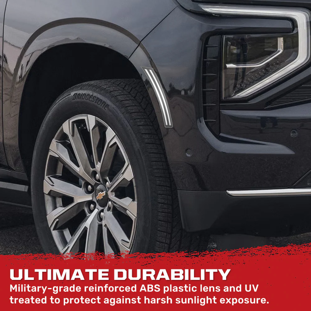 Cadillac 25-26 Escalade/Escalade IQ & GMC Yukon & Chevy Tahoe/Suburban OLED Front Fender Lens Ultra Bright LED Lights - Multiple Options - Image 16