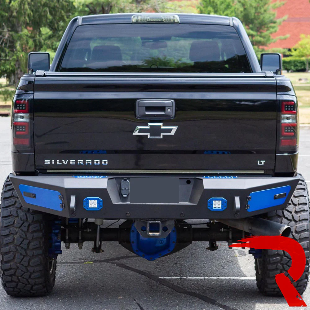 Chevy Silverado 2500/3500 16-19 (Fits Single-Wheel Only & Replaces Factory OEM LED Tail Lights Only) OLED Tail Lights in Multiple Lens - Image 15