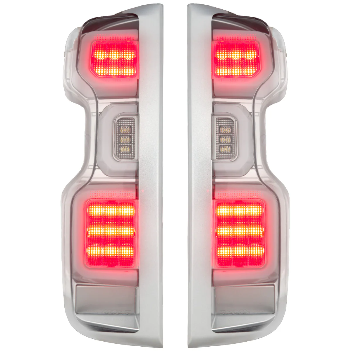 Chevy 19-25 Silverado 1500 Ultra Bright OLED Tail Lights Custom Painted Olympic White WA8624 (Replaces Factory/OEM Halogen Tail Lights Only) - Custom - Image 3