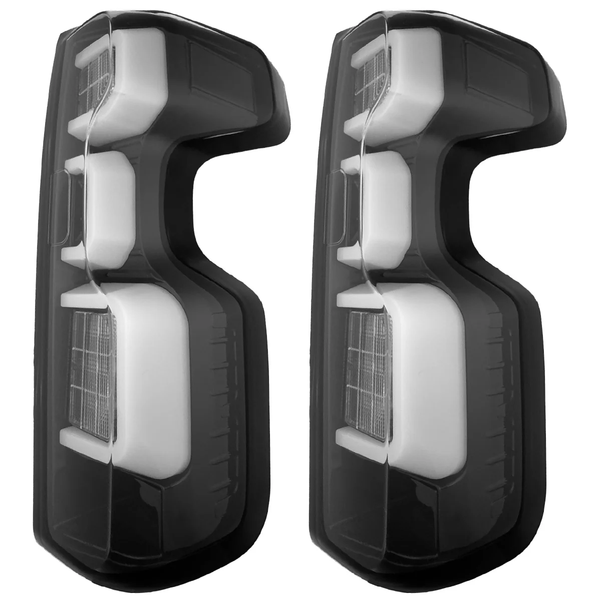 Chevy 19-25 Silverado 1500 Ultra Bright OLED Tail Lights Custom Painted Onyx Black WA8555 (Replaces Factory/OEM Halogen Tail Lights Only) - Custom - Image 2