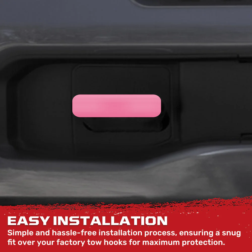 Chevy 20-25 Silverado 1500 Tow Hook Covers 2-Piece Set of Silicone Covers Standard & LED Options - Multiple Colors - Image 107