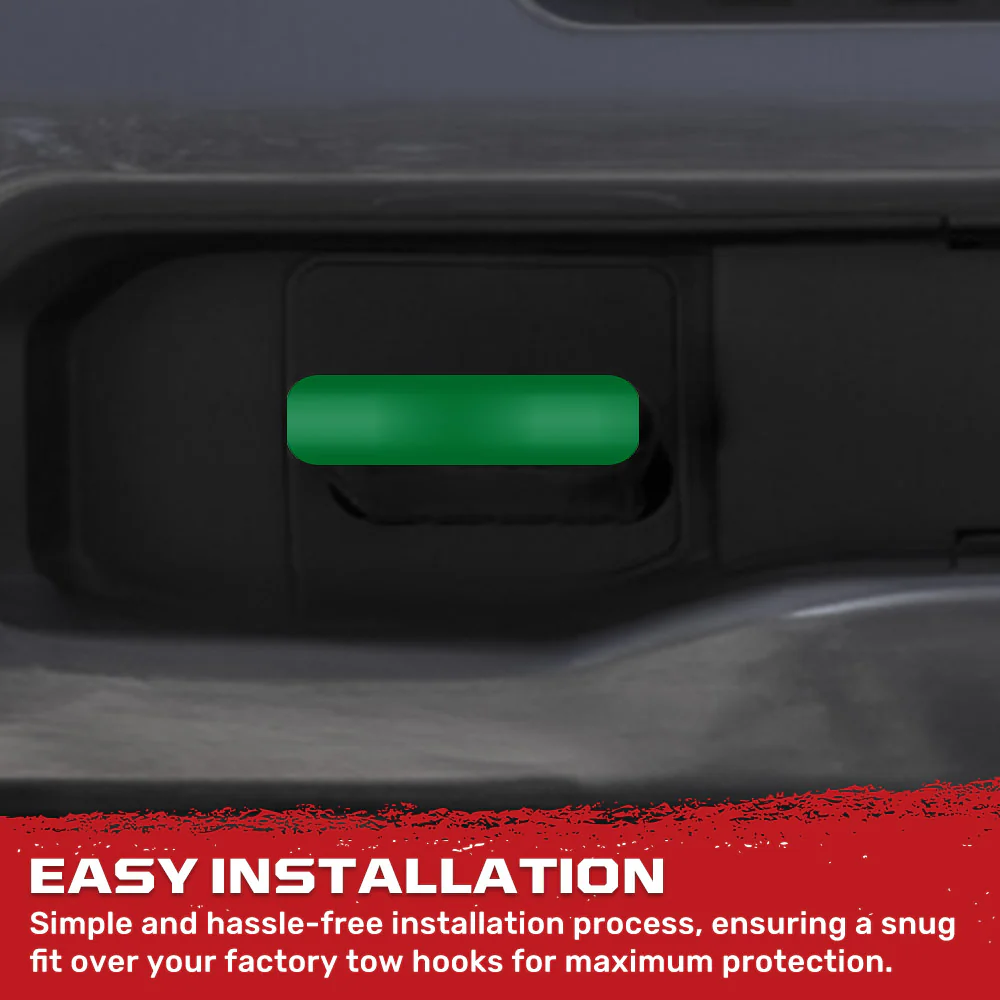 Chevy 20-25 Silverado 1500 Tow Hook Covers 2-Piece Set of Silicone Covers Standard & LED Options - Multiple Colors - Image 127