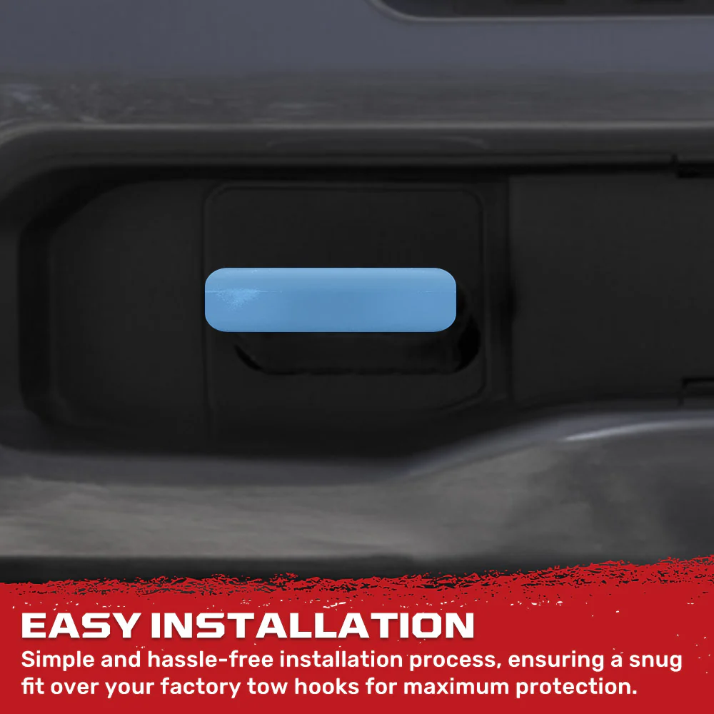Chevy 20-25 Silverado 1500 Tow Hook Covers 2-Piece Set of Silicone Covers Standard & LED Options - Multiple Colors - Image 134