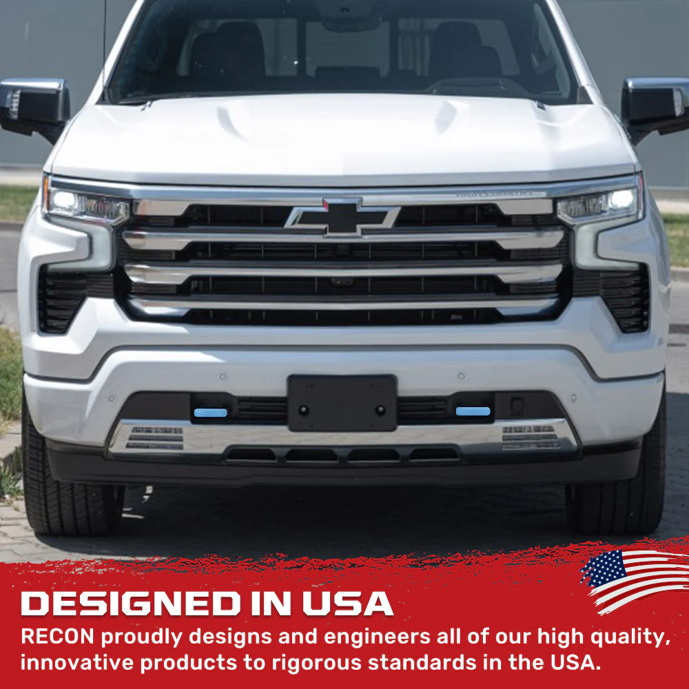 Chevy 20-25 Silverado 1500 Tow Hook Covers 2-Piece Set of Silicone Covers Standard & LED Options - Multiple Colors - Image 137
