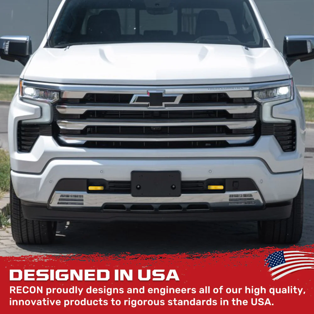 Chevy 20-25 Silverado 1500 Tow Hook Covers 2-Piece Set of Silicone Covers Standard & LED Options - Multiple Colors - Image 41