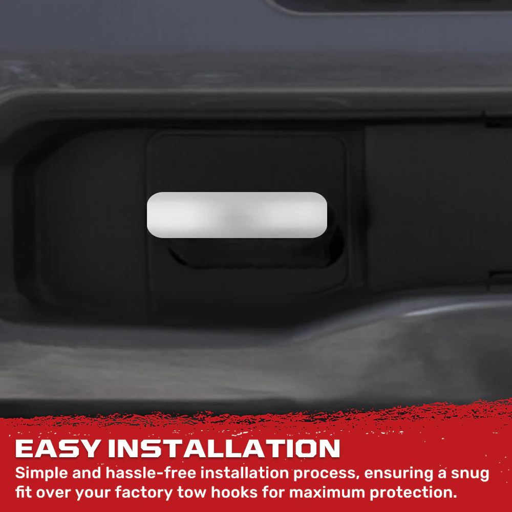 Chevy 20-25 Silverado 1500 Tow Hook Covers 2-Piece Set of Silicone Covers Standard & LED Options - Multiple Colors - Image 54