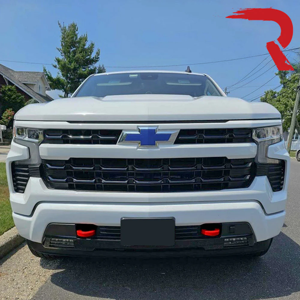Chevy 20-25 Silverado 1500 Tow Hook Covers 2-Piece Set of Silicone Covers Standard & LED Options - Multiple Colors - Image 67