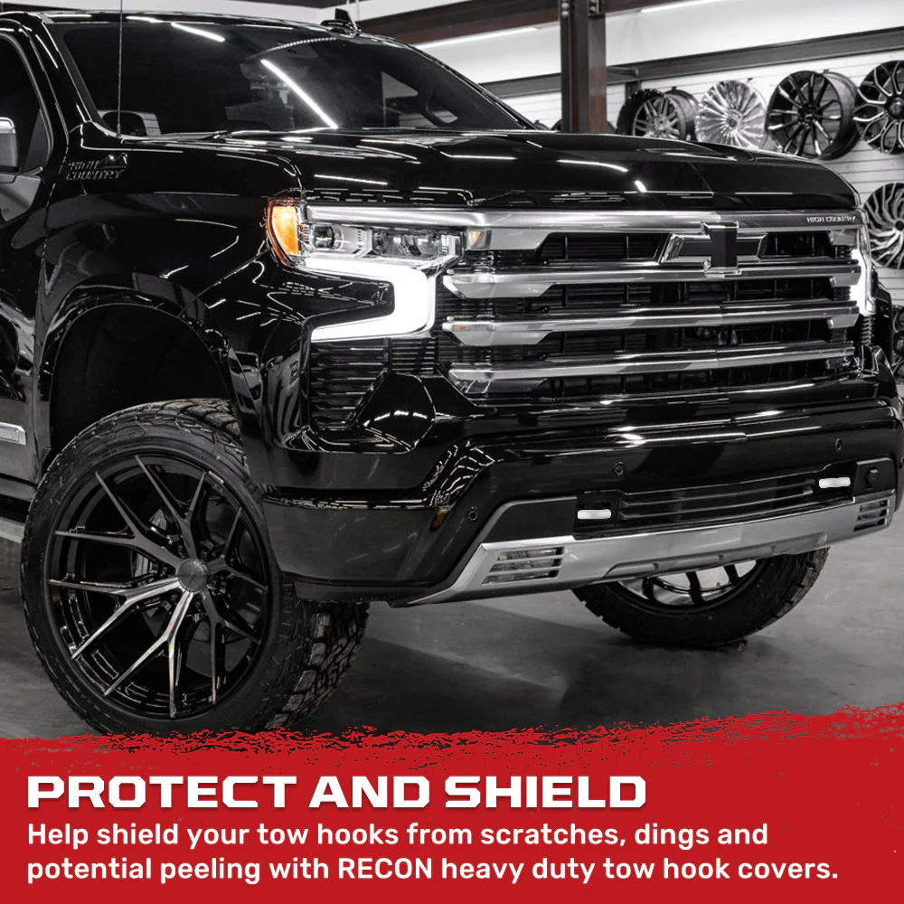 Chevy 20-25 Silverado 1500 Tow Hook Covers 2-Piece Set of Silicone Covers Standard & LED Options - Multiple Colors - Image 73