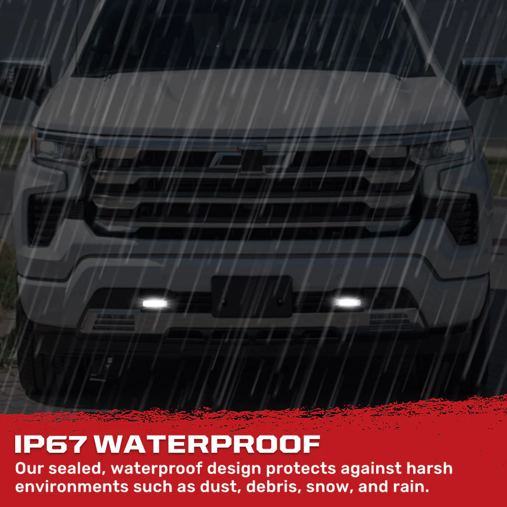 Chevy 20-25 Silverado 1500 Tow Hook Covers 2-Piece Set of Silicone Covers Standard & LED Options - Multiple Colors - Image 78