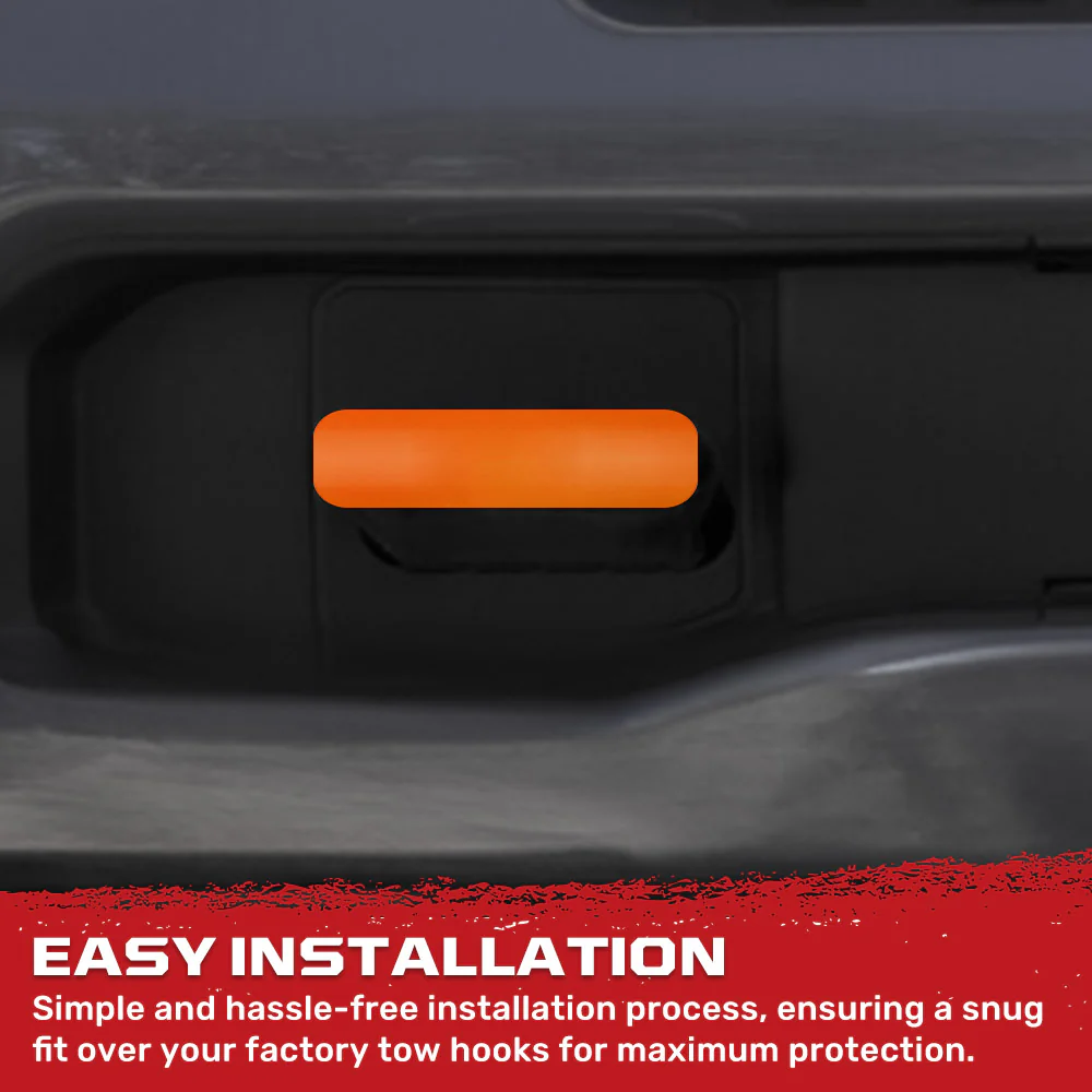 Chevy 20-25 Silverado 1500 Tow Hook Covers 2-Piece Set of Silicone Covers Standard & LED Options - Multiple Colors - Image 83