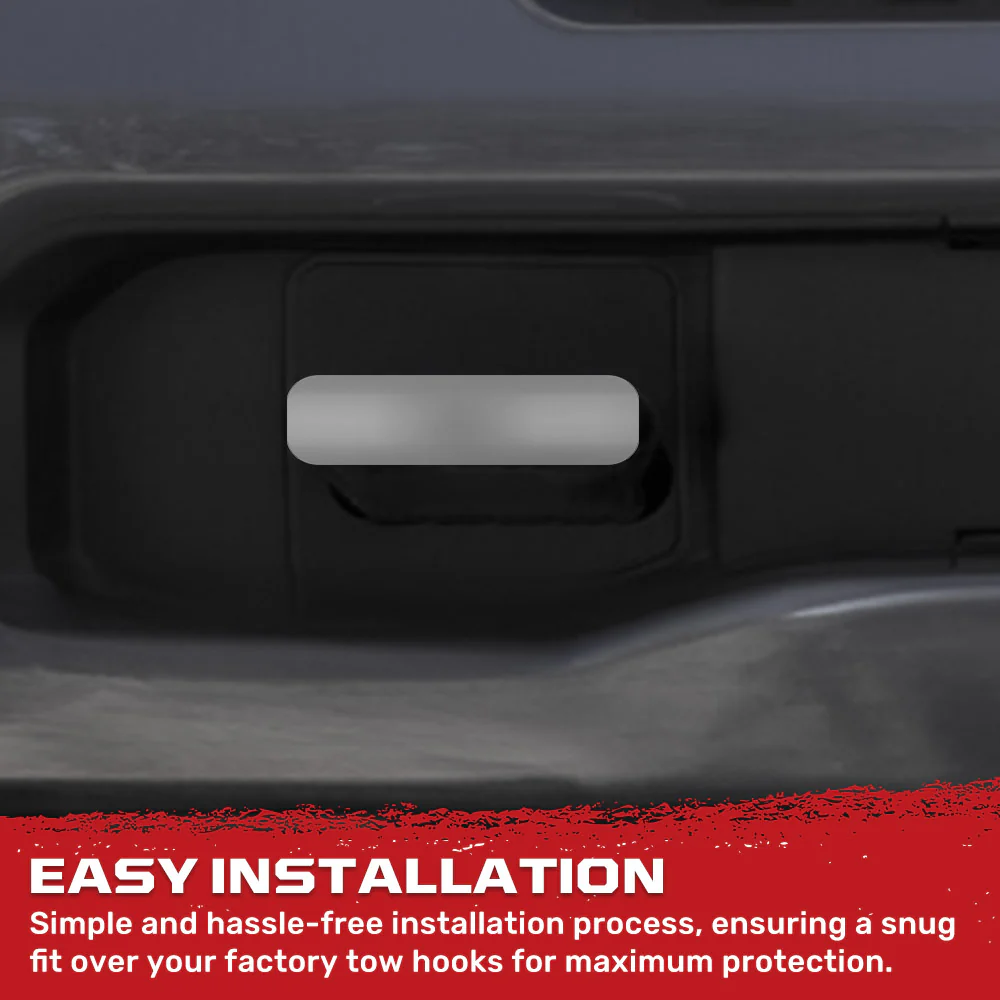 Chevy 20-25 Silverado 2500/3500 Tow Hook Covers 2-Piece Set of Silicone Covers Standard & LED Options - Multiple Colors - Image 125