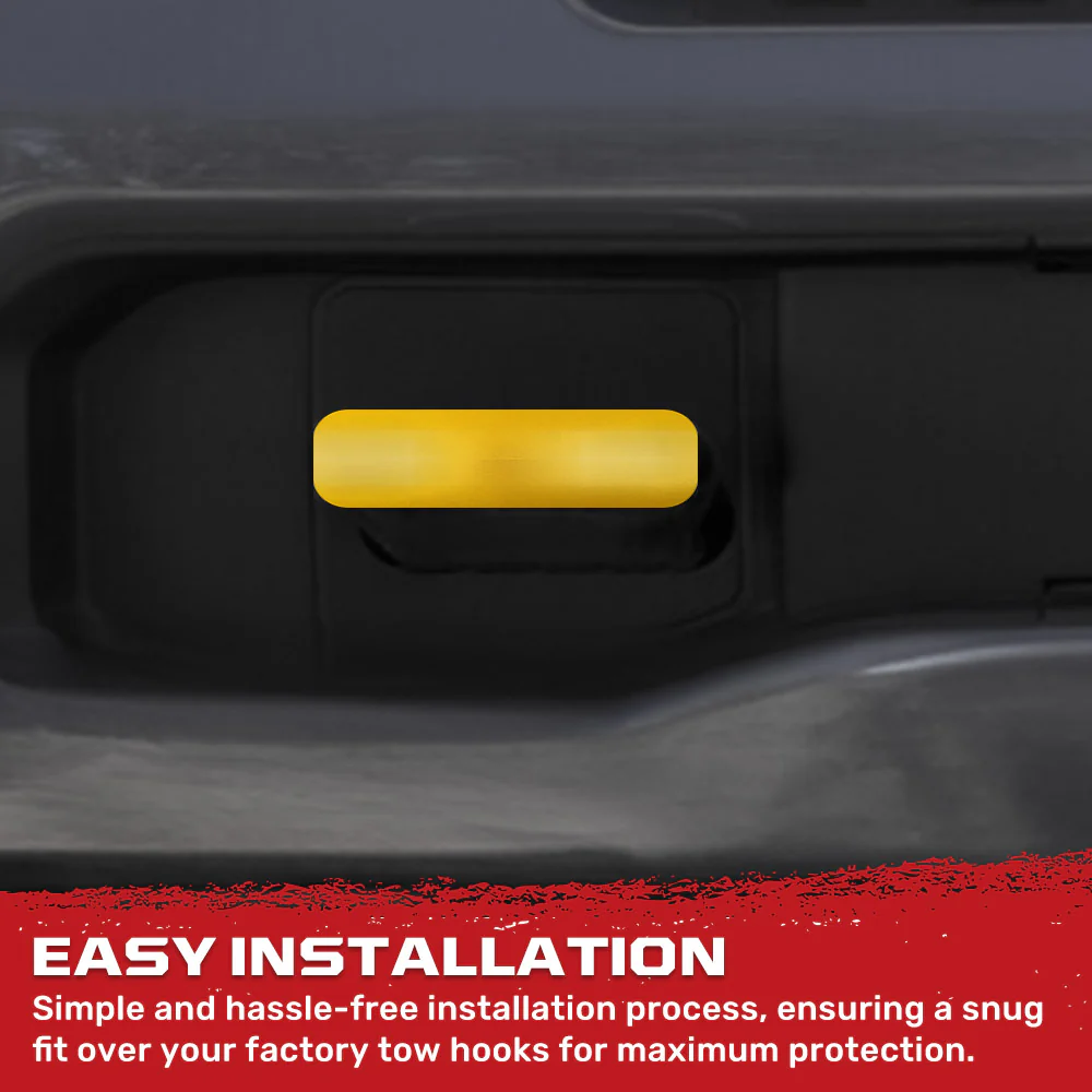 Chevy 20-25 Silverado 2500/3500 Tow Hook Covers 2-Piece Set of Silicone Covers Standard & LED Options - Multiple Colors - Image 43