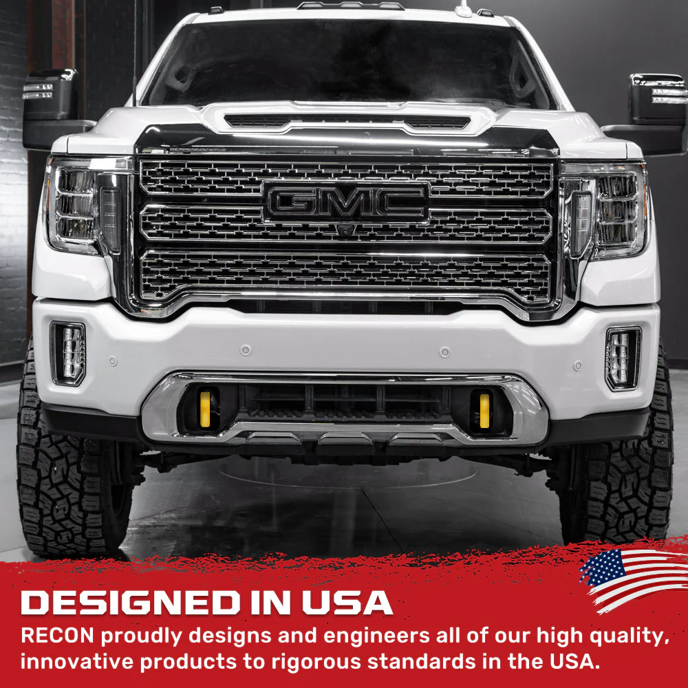 Chevy 20-25 Silverado 2500/3500 Tow Hook Covers 2-Piece Set of Silicone Covers Standard & LED Options - Multiple Colors - Image 44