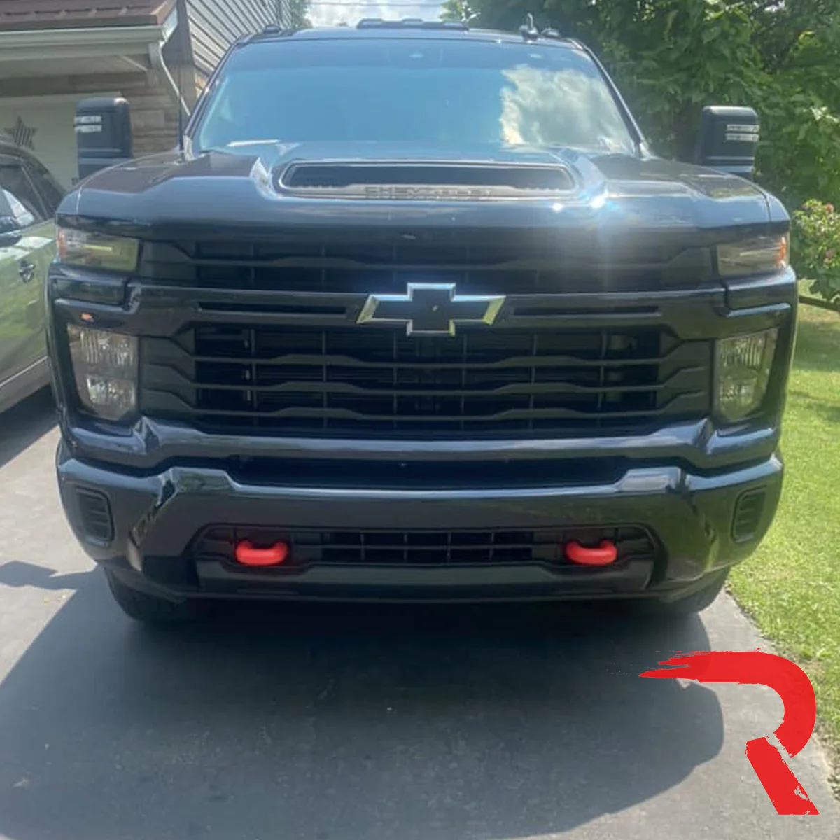 Chevy 20-25 Silverado 2500/3500 Tow Hook Covers 2-Piece Set of Silicone Covers Standard & LED Options - Multiple Colors - Image 78