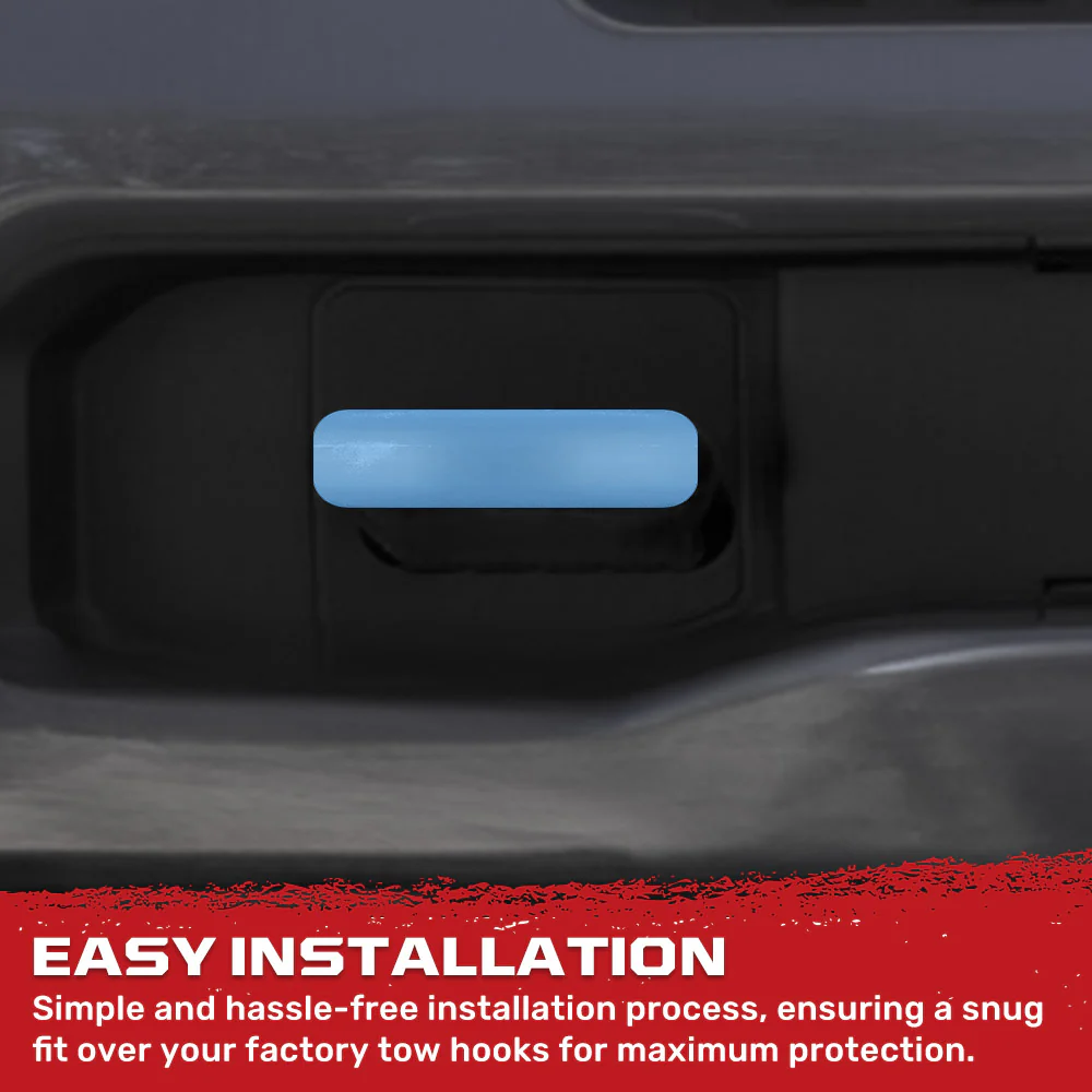 Chevy 20-25 Silverado 2500/3500 Tow Hook Covers 2-Piece Set of Silicone Covers Standard & LED Options - Multiple Colors - Image 96