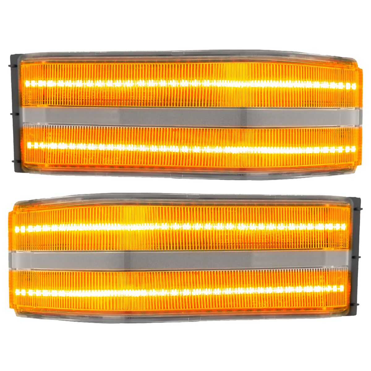 Chevy/GMC 14-19 Silverado & Sierra Side Mirror Lenses Scanning Amber Turn Signals - Multiple Options - Image 19