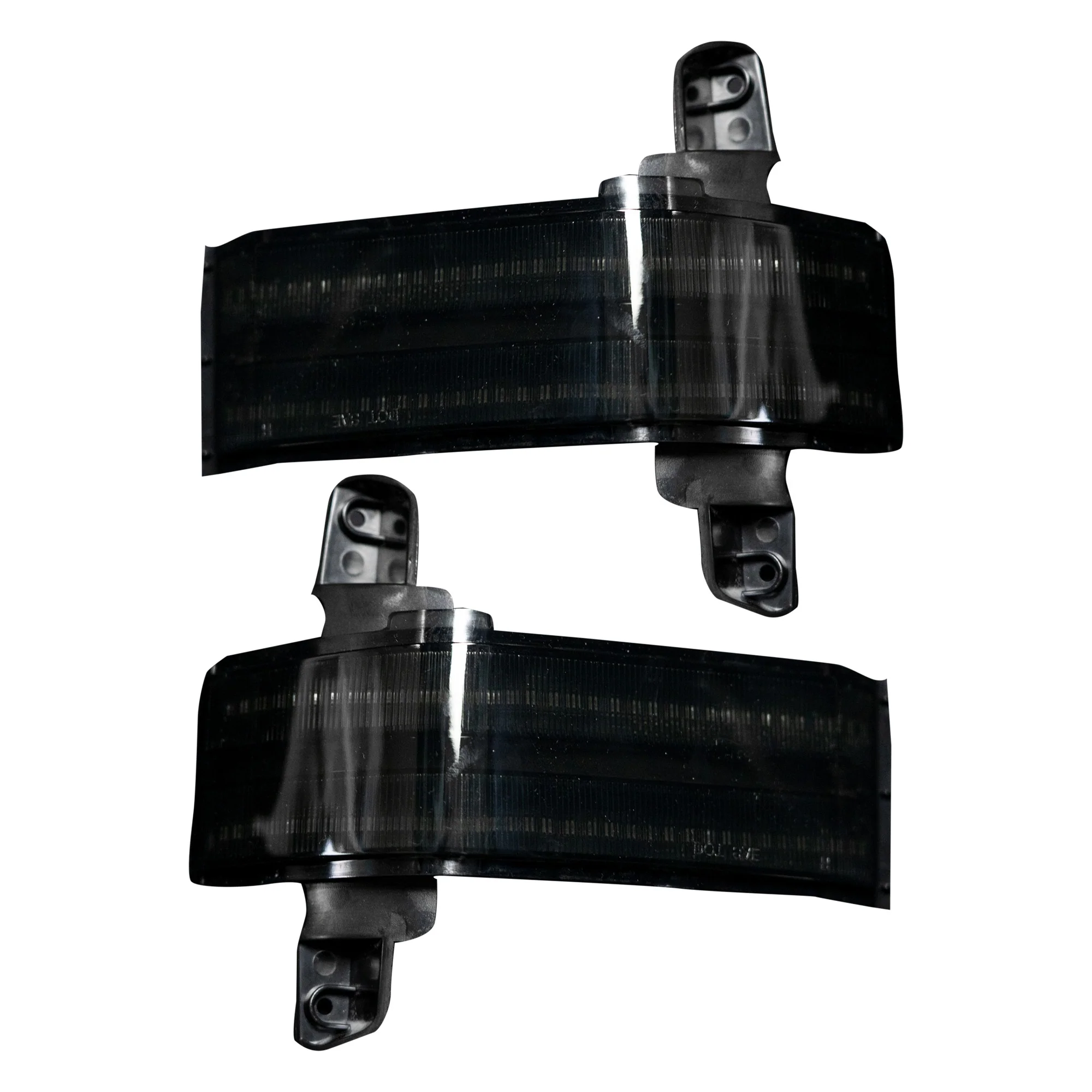 Chevy/GMC 14-19 Silverado & Sierra Side Mirror Lenses Scanning Amber Turn Signals - Multiple Options - Image 3