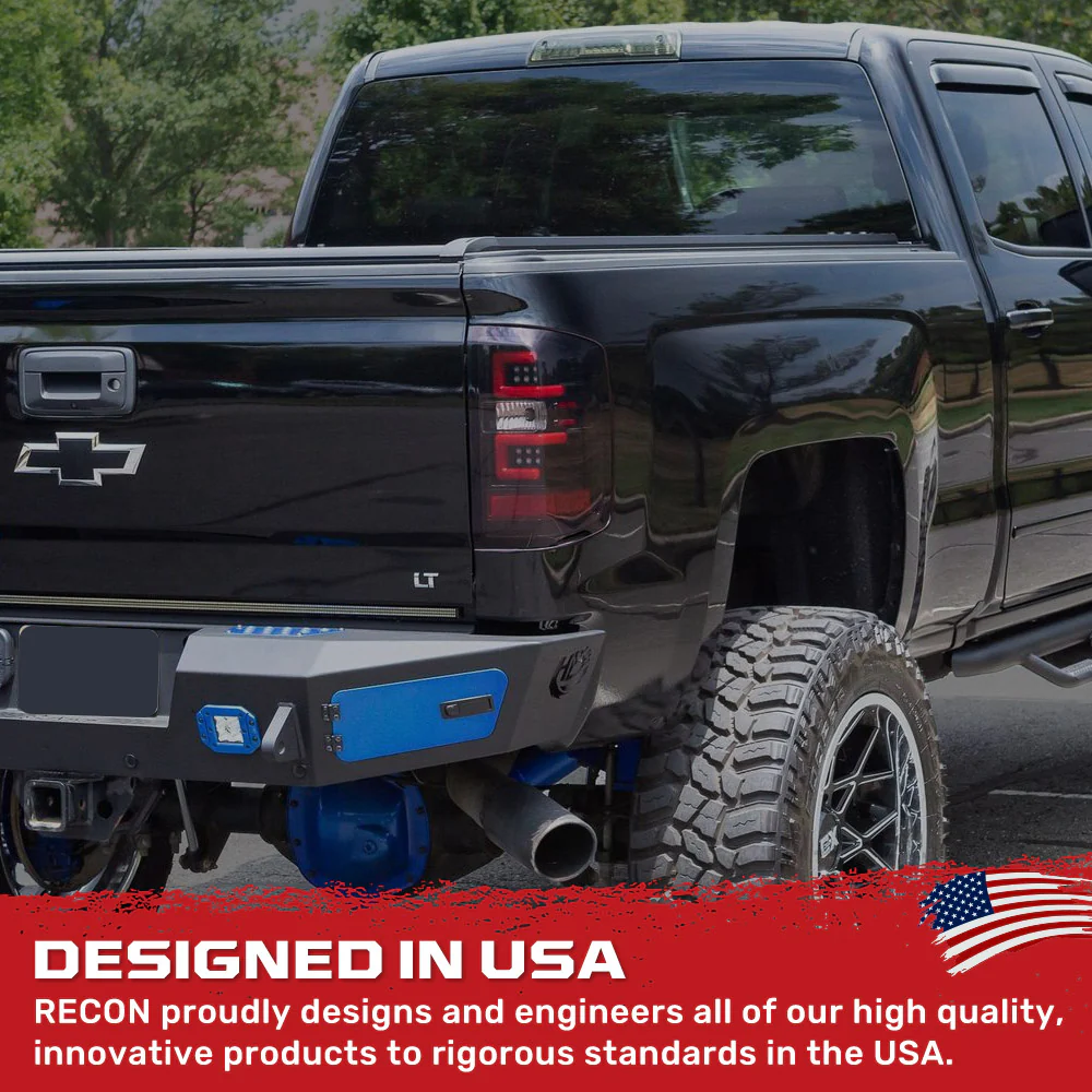Chevy Silverado 1500 14-18 (Replaces OEM Halogen Only) Tail Lights OLED in Multiple Lens - Image 10