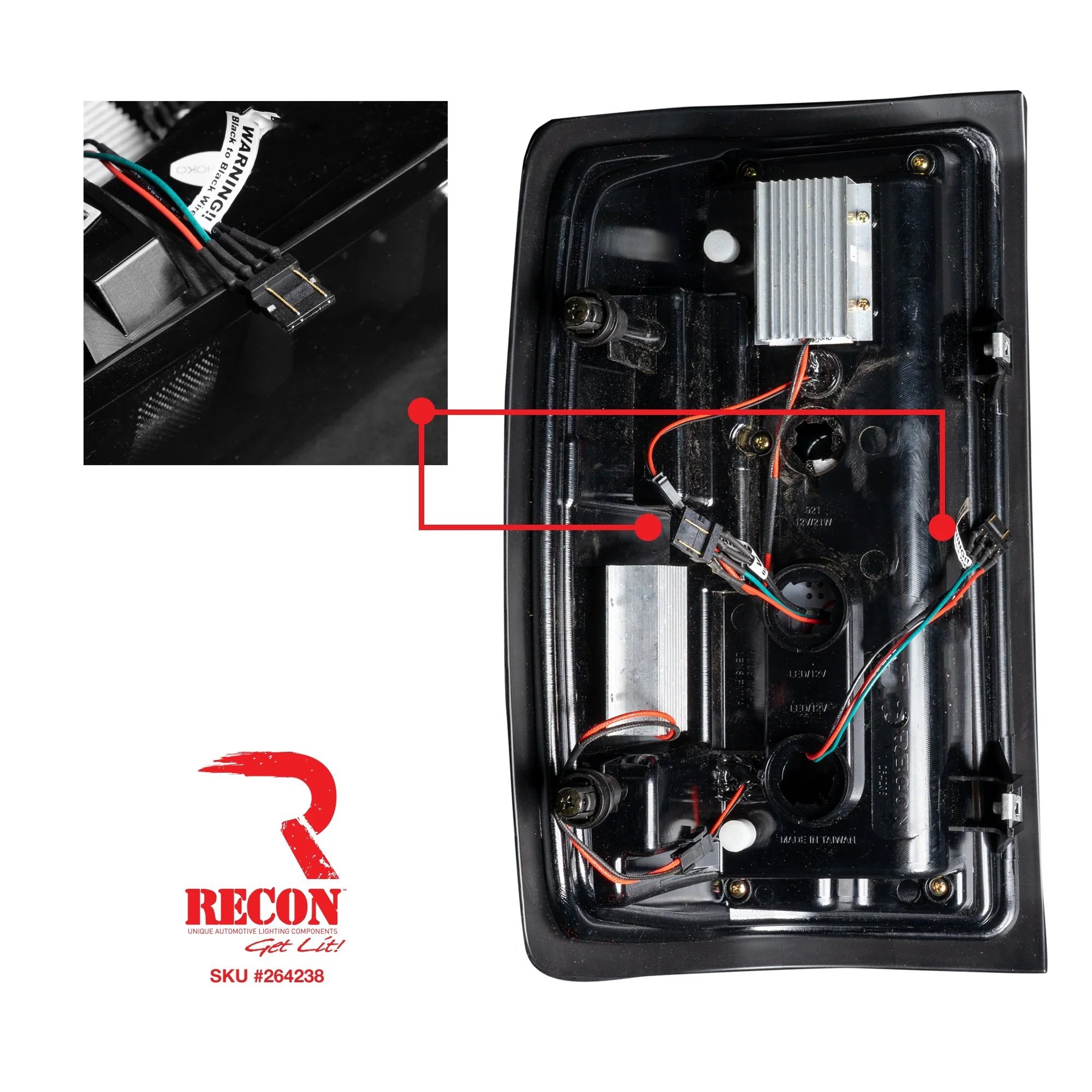 Chevy Silverado 1500 14-18 (Replaces OEM Halogen Only) Tail Lights OLED in Multiple Lens - Image 6