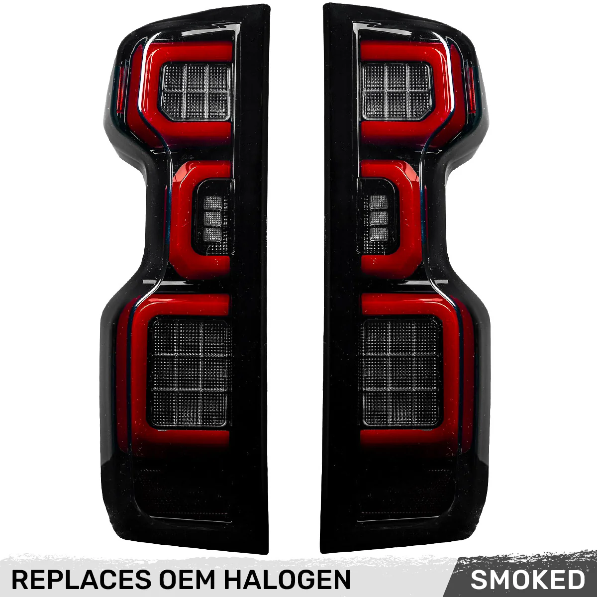 Chevy Silverado 1500 19-25 Ultra Bright OLED Tail Lights (Replaces Factory/OEM Halogen Tail Lights Only) - Multiple Lens - Image 26