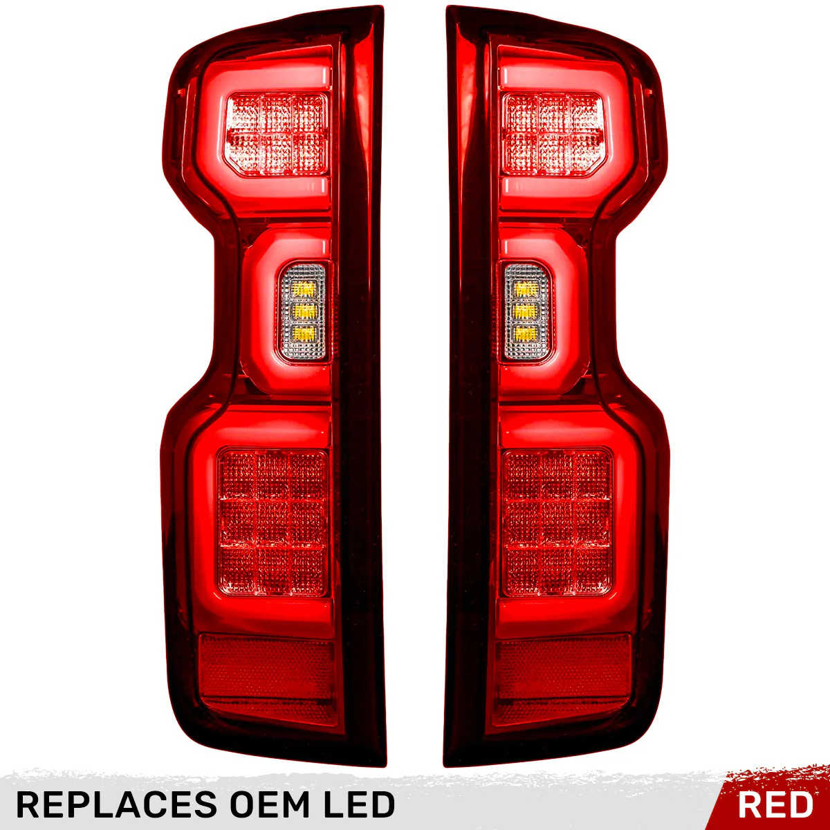 Chevy Silverado 1500 19-25 Ultra Bright OLED Tail Lights (Replaces Factory/OEM LED Tail Lights Only) - Multiple Lens - Image 50