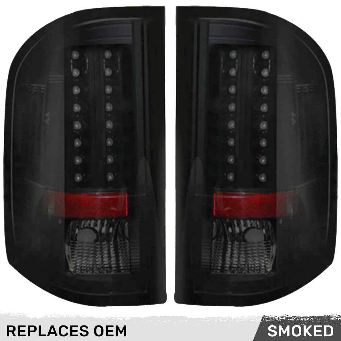 Chevy Silverado (1500, 2500, 3500) Single-Wheel 07-13 Ultra Bright LED Tail Lights - Multiple Lens - Image 10