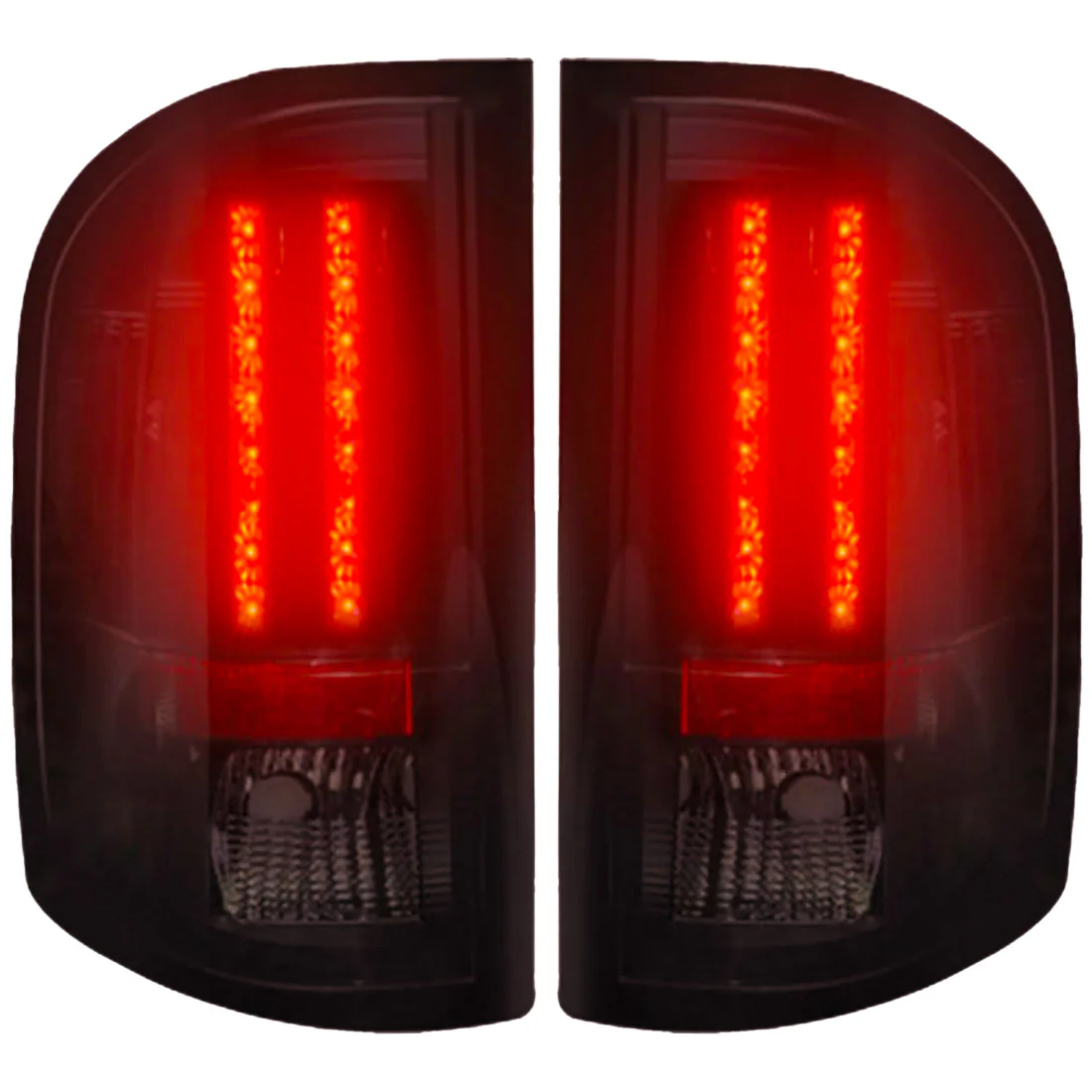Chevy Silverado (1500, 2500, 3500) Single-Wheel 07-13 Ultra Bright LED Tail Lights - Multiple Lens - Image 17