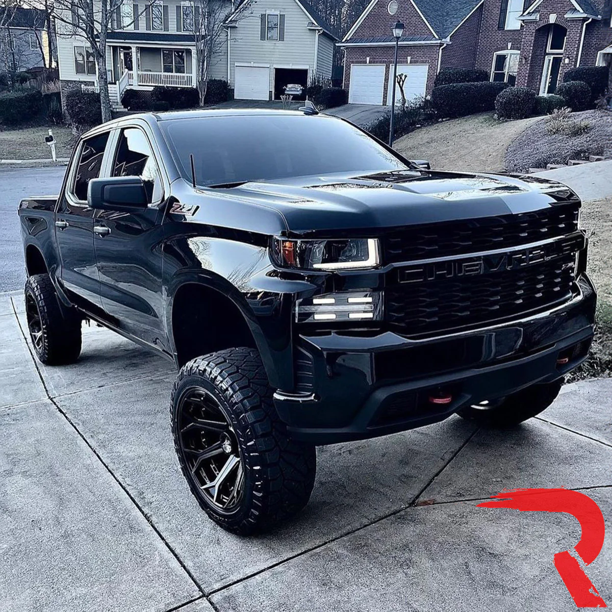 Chevy Silverado 19-21 1500 (4th Gen) Projector Headlights OLED Halos, DRL Scanning Turn Signals - Multiple Styles - Image 18