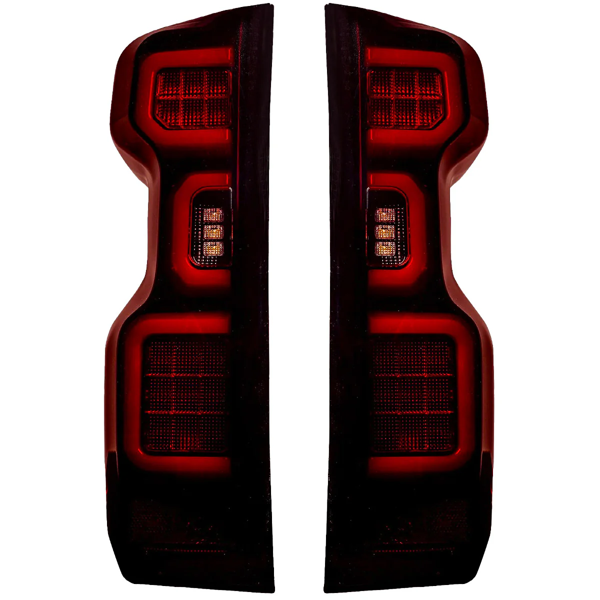 Chevy Silverado 2500/3500 20-23 Ultra Bright OLED Tail Lights (Replaces Factory/OEM Halogen Tail Lights Only) - Multiple Lens - Image 33