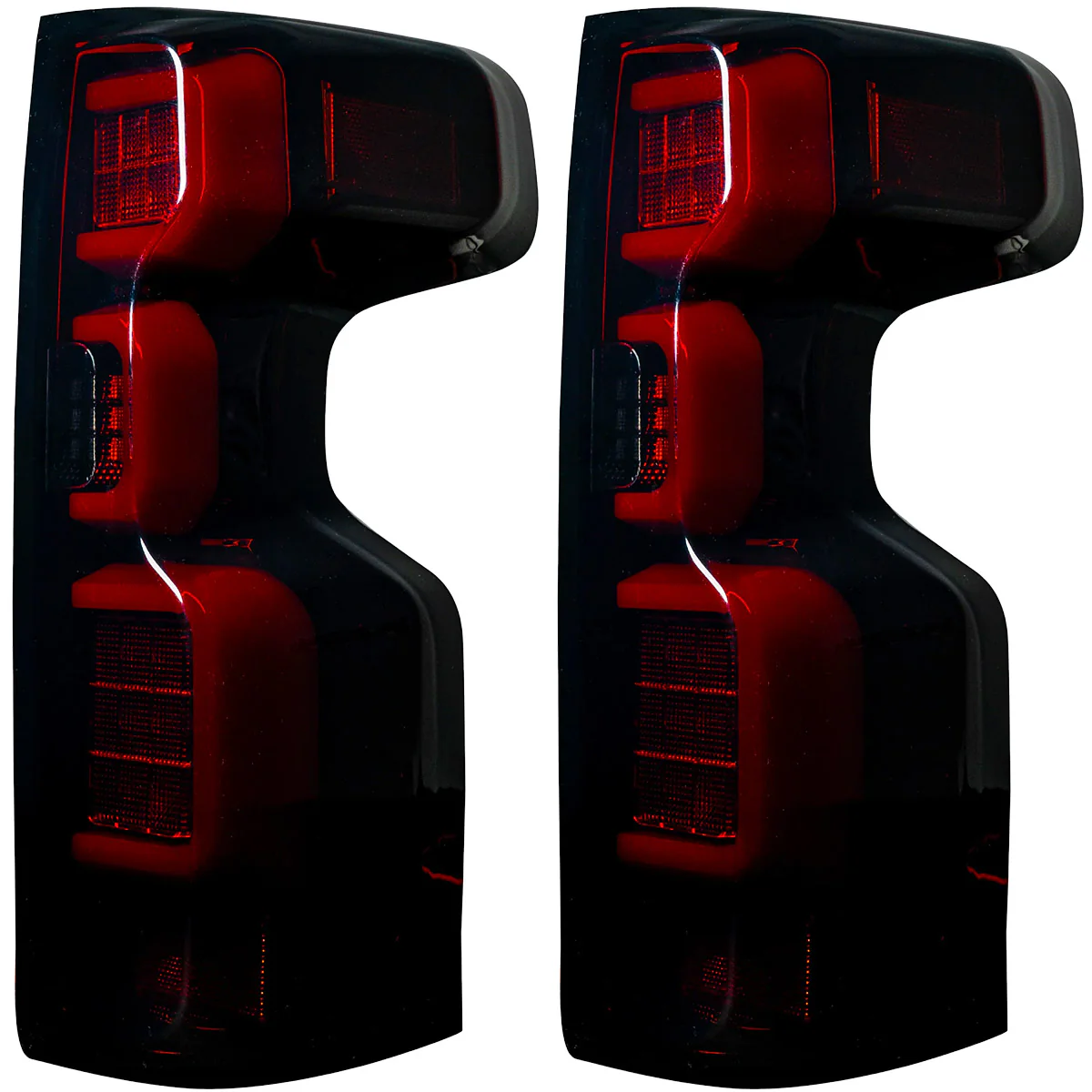 Chevy Silverado 2500/3500 20-23 Ultra Bright OLED Tail Lights (Replaces Factory/OEM Halogen Tail Lights Only) - Multiple Lens - Image 34