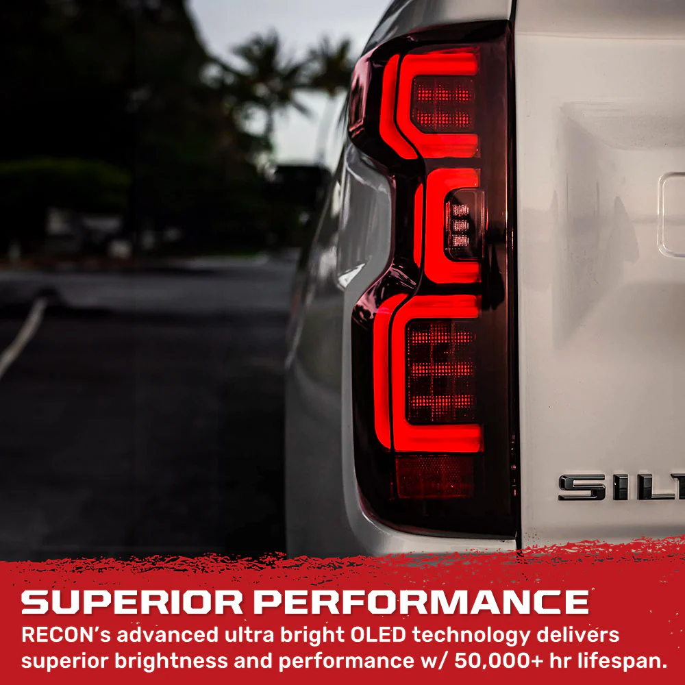 Chevy Silverado 2500/3500 20-23 Ultra Bright OLED Tail Lights (Replaces Factory/OEM Halogen Tail Lights Only) - Multiple Lens - Image 41
