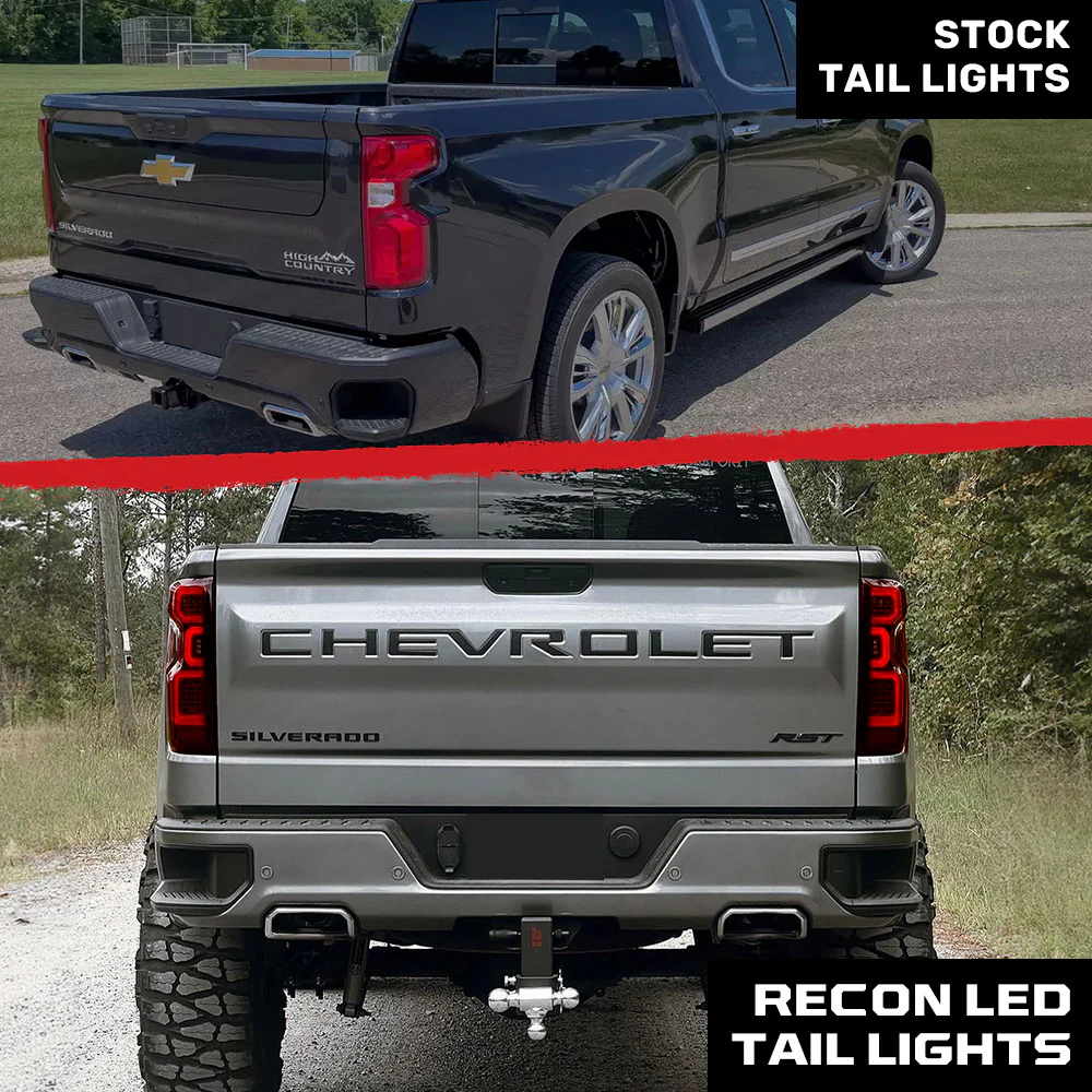 Chevy Silverado 2500/3500 24-25 Ultra Bright OLED Tail Lights (Replaces Factory/OEM LED Tail Lights Only) - Multiple Lens - Image 36