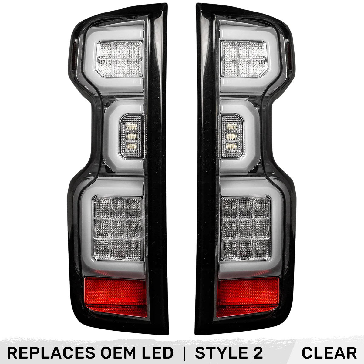 Chevy Silverado 2500/3500 24-25 Ultra Bright OLED Tail Lights (Replaces Factory/OEM LED Tail Lights Only) - Multiple Lens - Image 67
