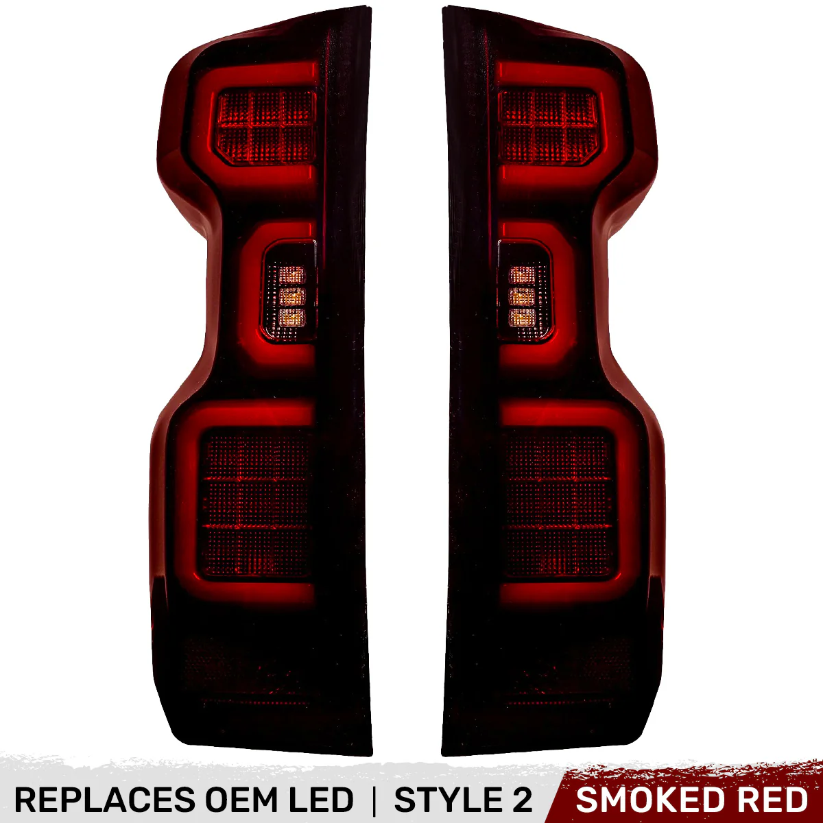 Chevy Silverado 2500/3500 24-25 Ultra Bright OLED Tail Lights (Replaces Factory/OEM LED Tail Lights Only) - Multiple Lens - Image 73