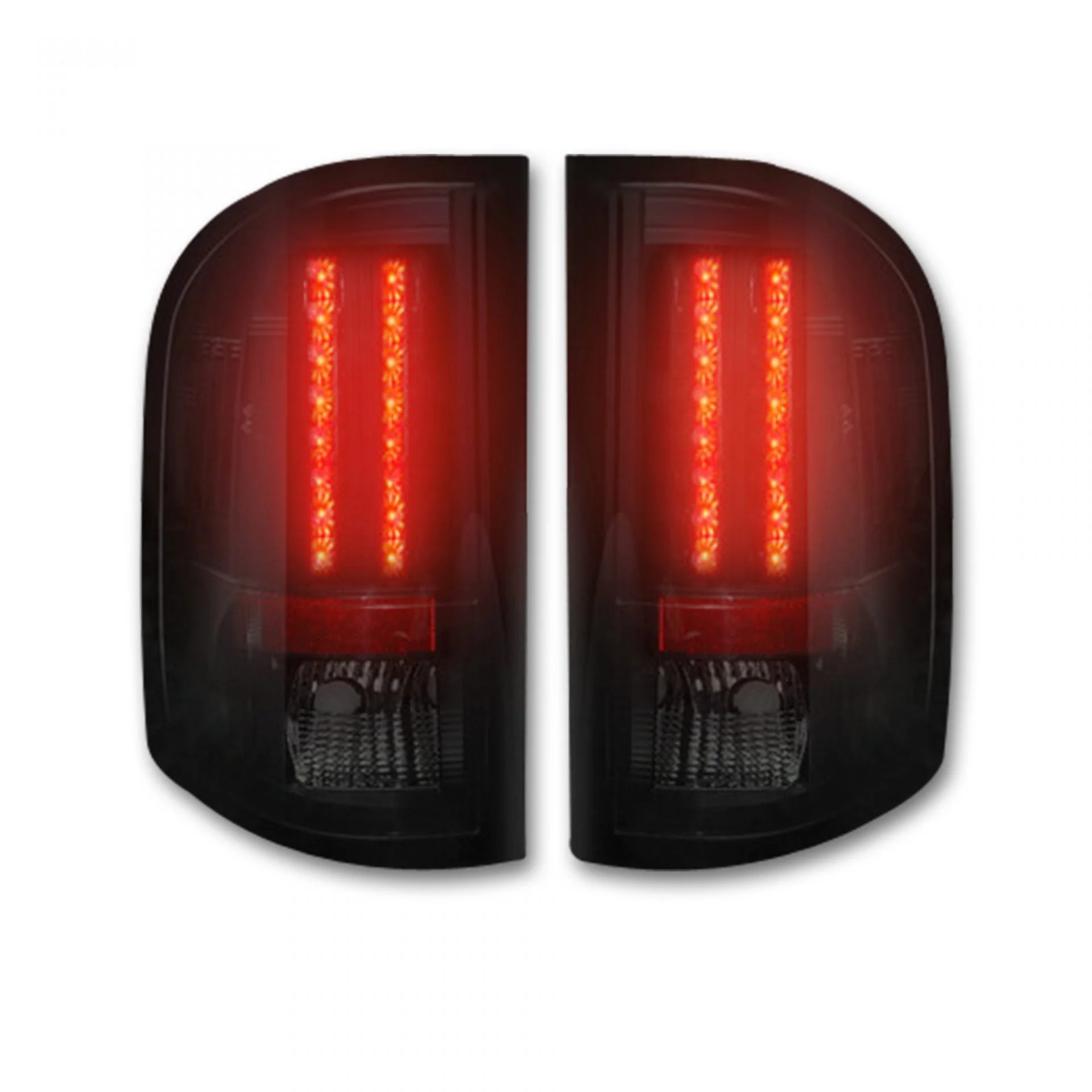 Chevy Silverado Dually & GMC Sierra Dually 07-14 Ultra Bright LED Tail Lights - Multiple Lens - Image 4