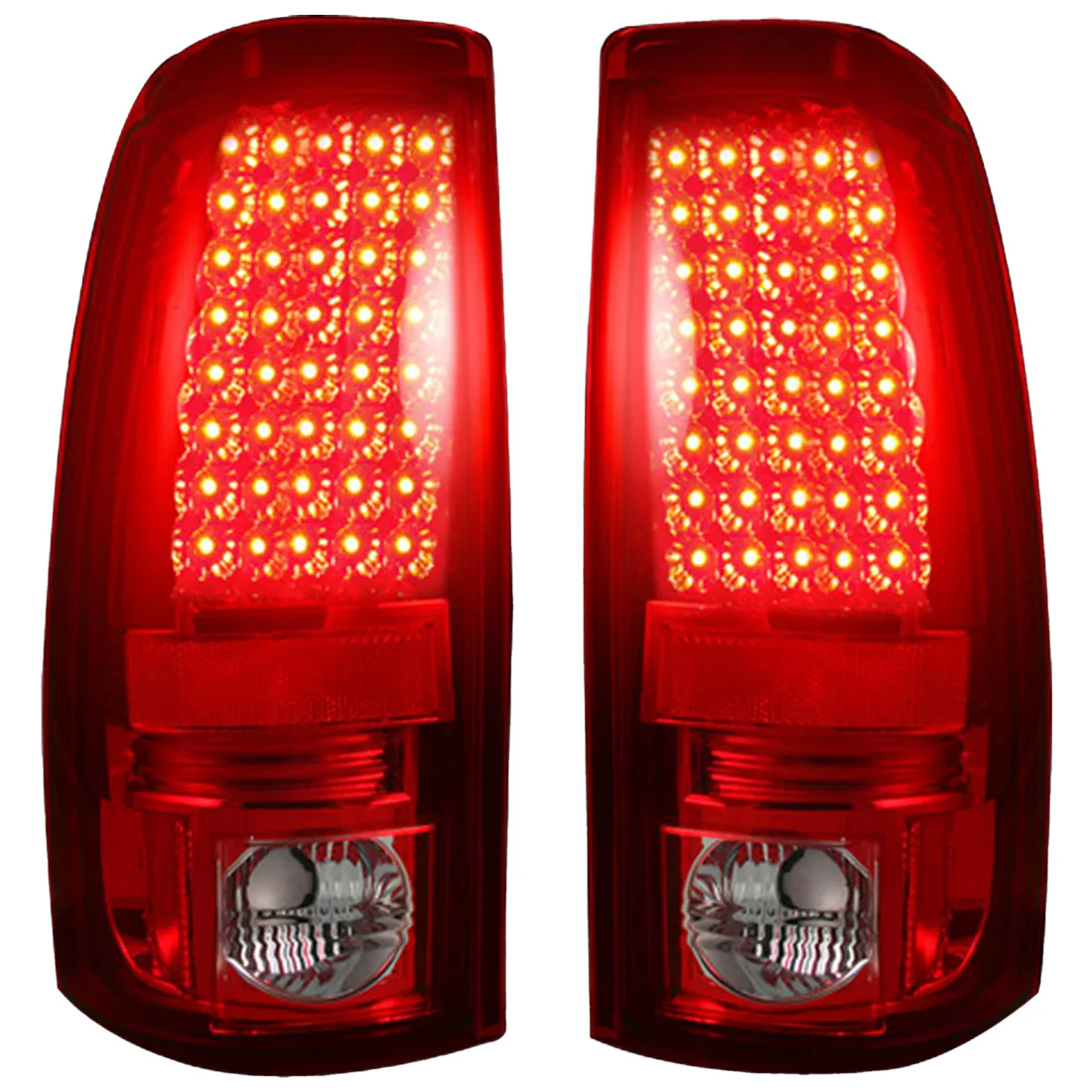 Chevy Silverado & GMC Sierra 99-07 Ultra Bright LED Tail Lights - Multiple Lens - Image 13