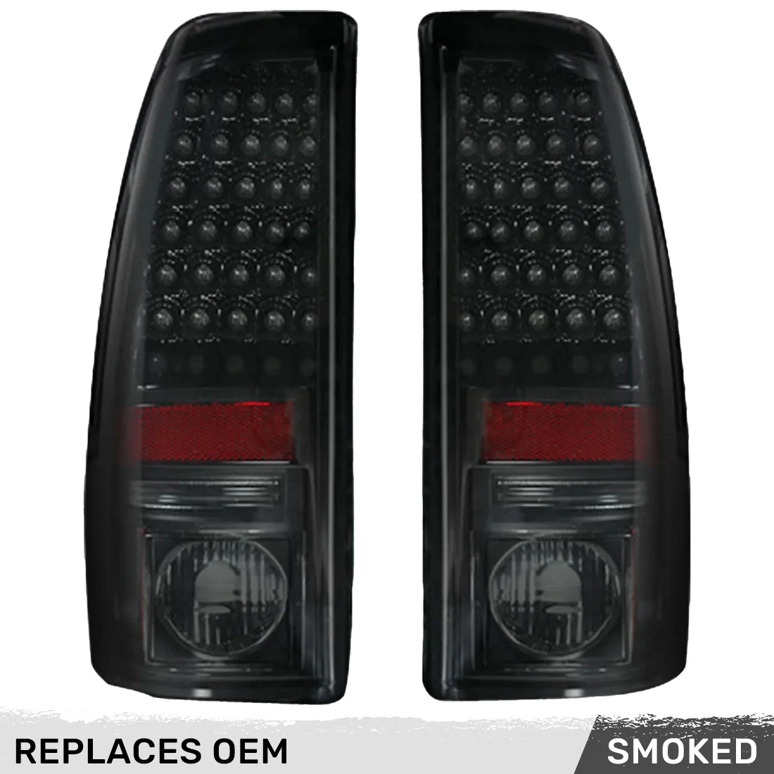 Chevy Silverado & GMC Sierra 99-07 Ultra Bright LED Tail Lights - Multiple Lens - Image 7
