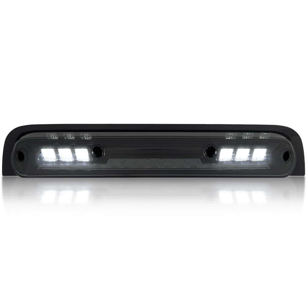 Dodge 19-25 RAM 1500 Red LED 3rd Brake Light Kit with White LED Cargo Lights and Smoked Lens - Image 4