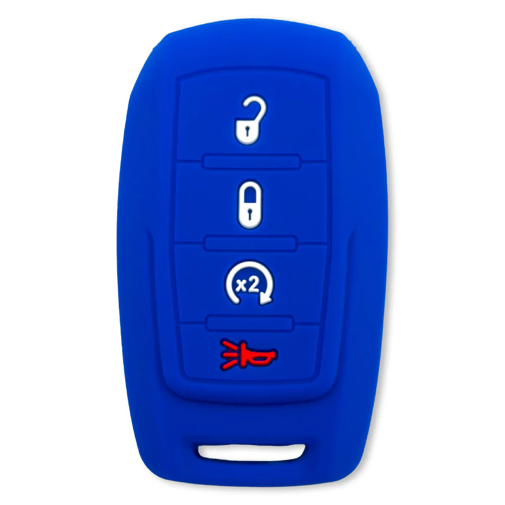 Dodge 19-25 RAM (1500, 2500, 3500) 1-Piece 100% Silicone Rubber Key Fob Cover - Multiple Colors - Image 11